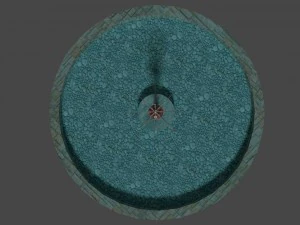 small fountain 3D Model