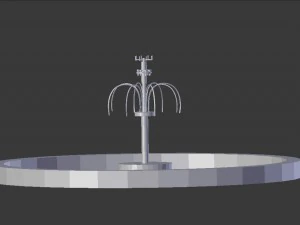 small fountain 3D Model