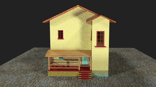 dia home 3D Model .c4d .max .obj .3ds .fbx .stl .blend 