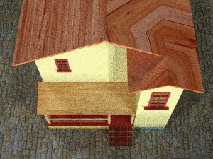 다이아 홈 3D 모델