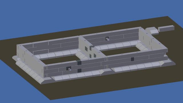construction of prefabricated reinforced concrete 3D Model .c4d .max .obj .3ds .fbx .stl .blend 