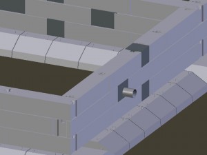 construction of prefabricated reinforced concrete 3D Model