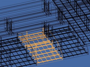 construction of prefabricated reinforced concrete 3D Model