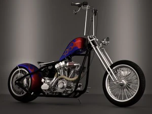 chopper 3D Model