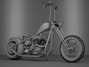 chopper 3D Model