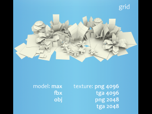 flowers and plants are low poly 25 objects 3D Model