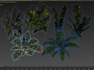 flowers and plants are low poly 25 objects 3D Model