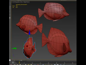 yellow tang 3D Model