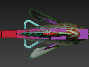 disque de poisson Modèle 3D