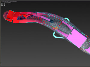 Fish Arapaima Gigas Low-poly 3D Model