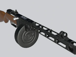 ppsh 41 3Dモデル