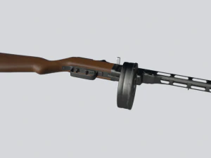 ppsh 41 3Dモデル