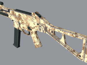 hk ump 45 3D 模型