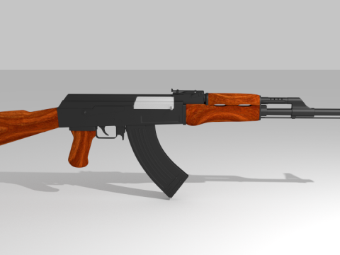 AK-47 3D Model