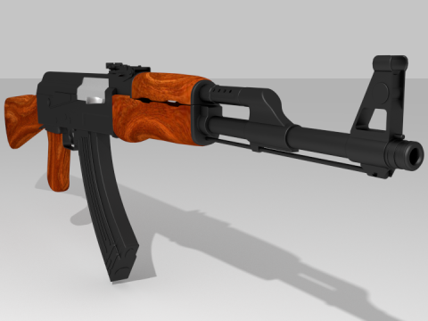 AK-47 3D Модель