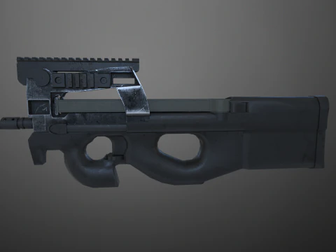 P 90 3D Model