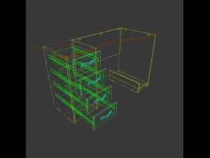 desk irin 3D 모델