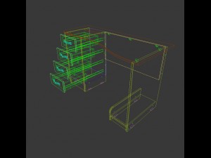 desk irin 3D 모델
