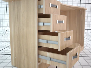 desk irin 3D Model