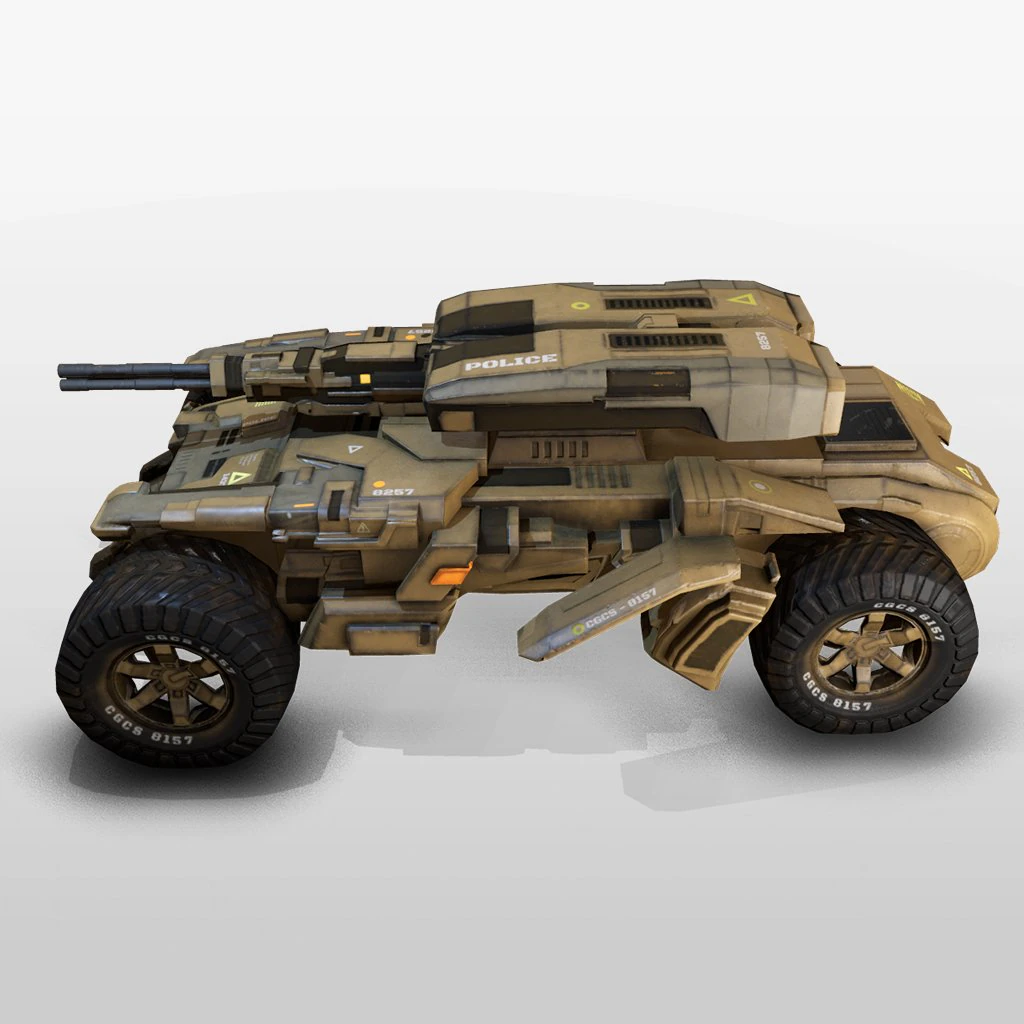 armoured fighting vehicle afv 3D Model .c4d .max .obj .3ds .fbx .stl .blend 