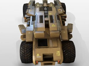 armoured fighting vehicle afv 3D Model