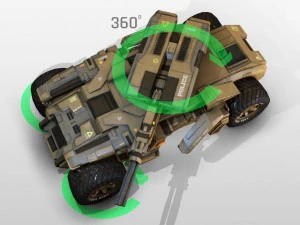 armoured fighting vehicle afv 3D Model