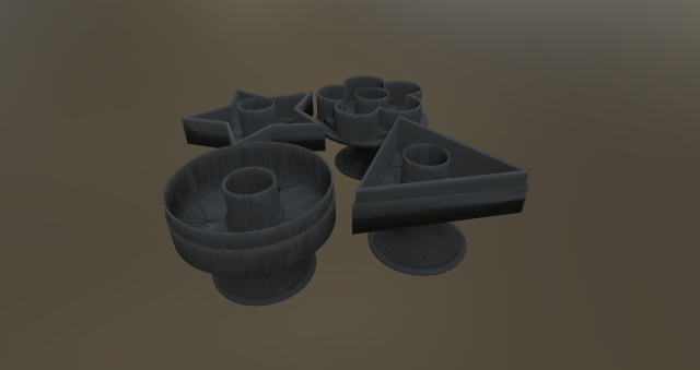 dount form Modèles 3D en vedette .c4d .max .obj .3ds .fbx .stl .blend 