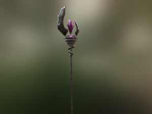 mage staff 3D Model