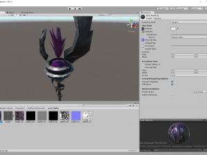 mage staff Modèle 3D