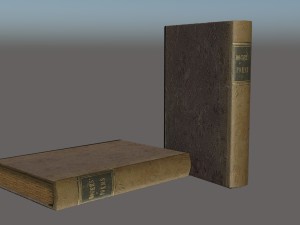 book 3D 모델