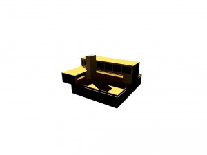 modern house 01 3D Model