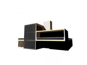 modern house 01 3D Model