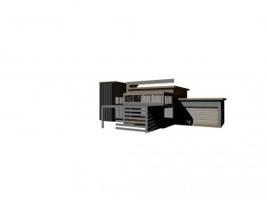 modern house 02 3D Model