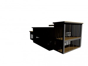 modern house 02 3D Model