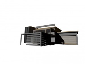 modern house 02 3D Model