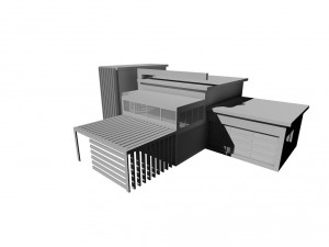 modern house 02 3D Model