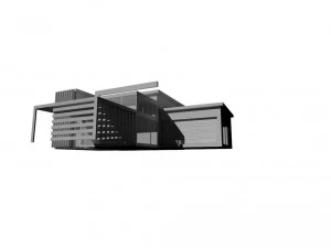 modern house 02 3D Model