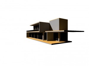 modern house 03 3D Model