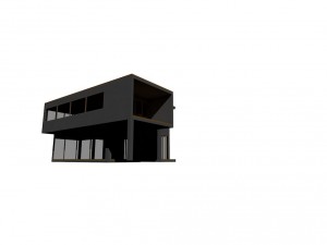 modern house 04 Model 3D