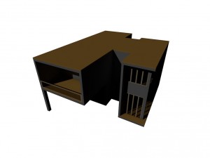 modern house 04 Model 3D