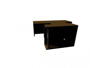 modern house 04 Model 3D