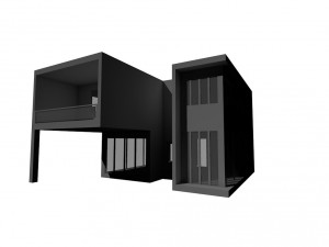 modern house 04 Model 3D