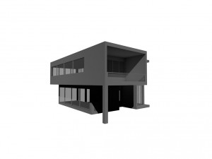 modern house 04 Model 3D