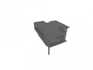 modern house 04 Model 3D