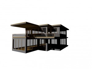 modern house 05 3D Model