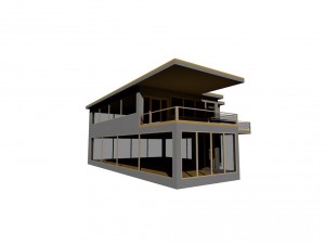 modern house 05 3D Model