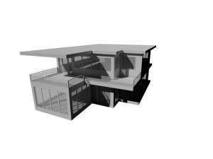 modern house 05 3D Model