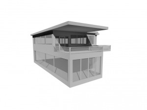 modern house 05 3D Model
