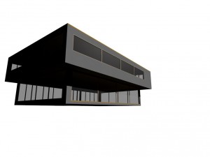 modern house 06 3D Model