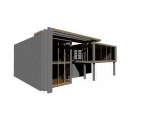 modern house 07 3D Model